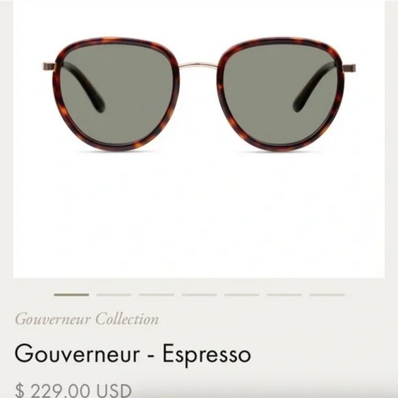 NWOT Christopher Cloos Gouverneur Sunglasses Espresso CR39 Polarized 49mm - Picture 3 of 9